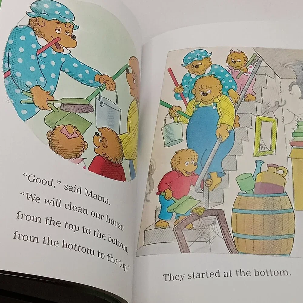 BERENSTAIN BEARS SPRING Easter Storybook Favorites 7 Stories HC w/STICKERS - Picture 6 of 11